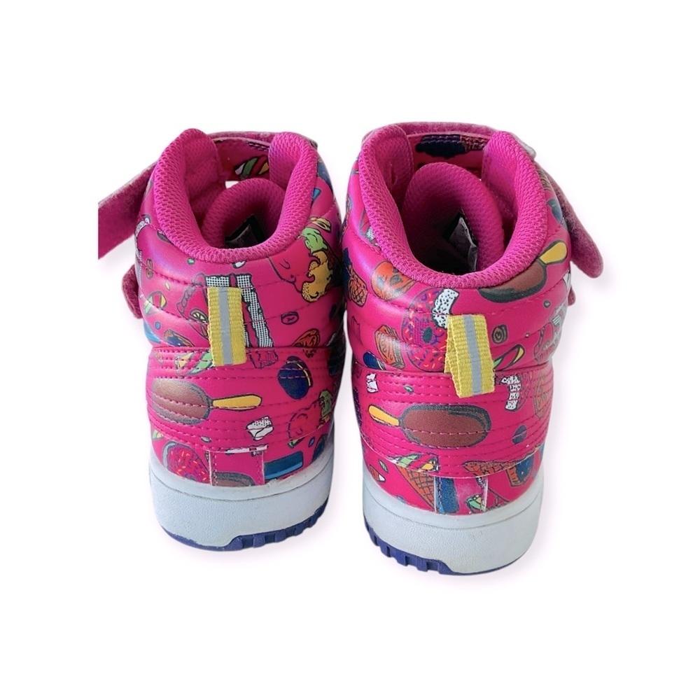 Fila Kawaii Sweets Pink Pop Art High Top Sneakers Size 5 Candy Ice Cream - Picture 4 of 8